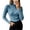 1-158Blue719, variant on HAYIMI Women Turtleneck Ribbed Knit Sweater Long Sleeve Button Slim Fit Stretch Casual Fall Winter Pullover Tops Dailywear
