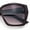 All Burgundy, variant on Womens Classy Oversized Squared Beveled Cut Cat Eye Fashion Sunglasses [All Navy]