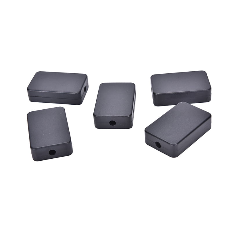 5pcs Electric Plastic Black Waterproof Case Project Junction Box 48*26*15mm I2 