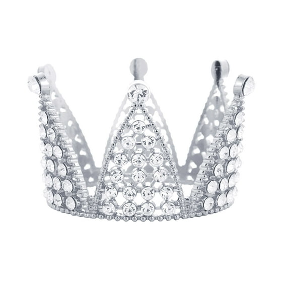 2-Pack Birthday Cake Ornament Decorations with Mini Rhinestone for Theme