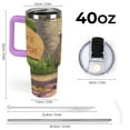 thumbnail image 2 of Tinker Bell 40 Oz Tumbler With Handle And Straw, Stainless Steel Vacuum Travel Mug, Double Wall Vacuum Insulated Tumbler With Lid, Water Bottle for Gifts Party Office Coffee, 2 of 8