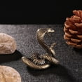 thumbnail image 6 of Snake Statue Brass Cobras Figurines Sculptures Desktop Ornament Home Decors, 6 of 8