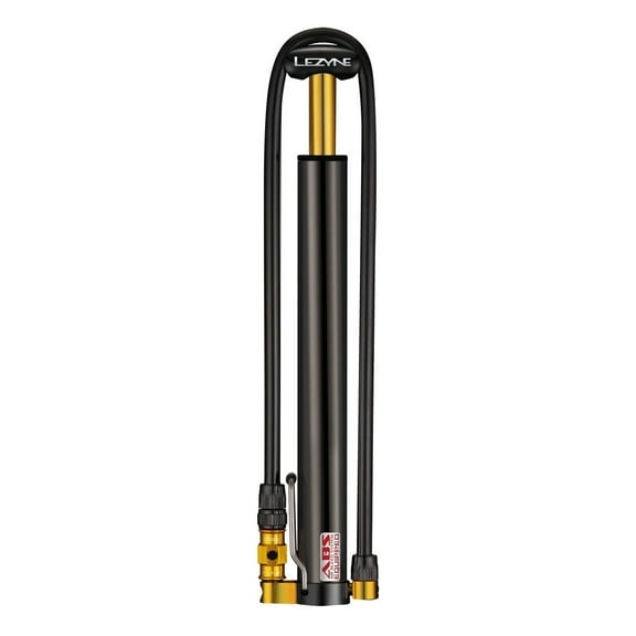 Lezyne Micro Floor Drive HV PV/SV 90psi Black High Volume Specific Design