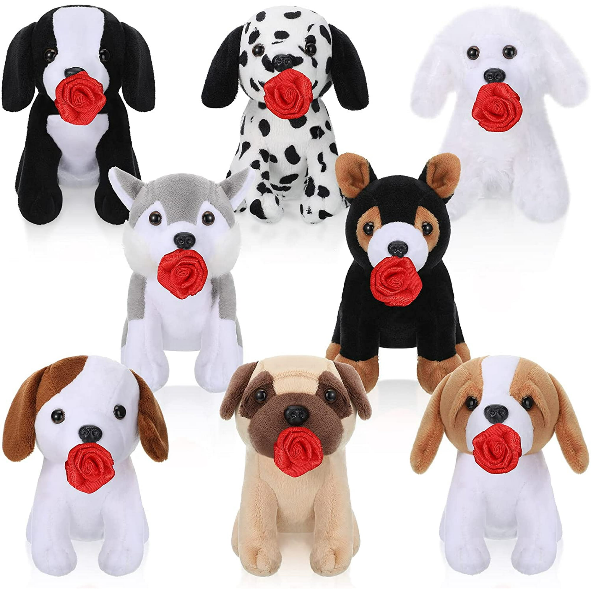 8 Pieces Plush Pets 5 Inch Stuffed Animals Bulk Assorted Cute Stuffed pet Animal Plush Toys Small Plush Animals for Valentine Kid Classroom School Pet Party Favors Supplies Decoration (Dog) | Walmart Canada 8 Pieces Plush Pets 5 Inch Stuffed Animals Bulk Assorted Cute Stuffed pet Animal Plush Toys Small Plush Animals for Valentine Kid Classroom School Pet Party Favors Supplies Decoration (Dog) | Walmart Canada