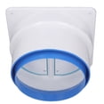 thumbnail image 1 of Range Hoods Check Valve, Automatic Easy Installation 1 Way Kitchen Check Valve ABS Stainless Steel Silicone With Reducing Circle For 5.9 To 7.1in Dia Pipe, 1 of 8