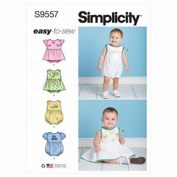 Simplicity Sewing Pattern 9557 Jumpsuits A (XXS-XS-S-M-L)