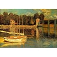 thumbnail image 3 of wall26 - The Bridge of Argenteuil by Claude Monet - French Impressionism - Plein Air Landscape - Peel and Stick Large Wall Mural, Removable Wallpaper, Home Decor - 66x96 inches, 3 of 7