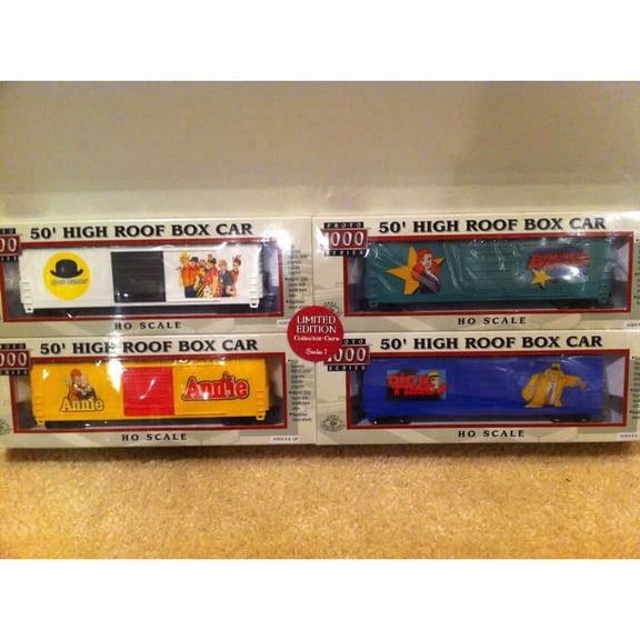 Proto 1000 HO Collectable Car 4 Pack Annie Dick Tracy Limited Edition Series 7