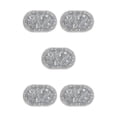 thumbnail image 3 of Youkk Bathroom Rugs Water Absorbent Floor Bath Mat Carpet Leaf Oval 40x60cm 5Set, 3 of 6