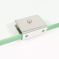 thumbnail image 4 of Soportes para estantes de vidrio de acero inoxidable, 8 abrazaderas ajustables para estantes de vidrio de 6 a 10 mm, soporte para montaje en pared, 4 of 4