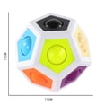 thumbnail image 1 of Baohd Push Bubble Toy Intelligent Rainbow Polygon Decompression Toys Gaming White, 1 of 6