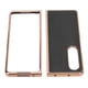 thumbnail image 5 of Funda para teléfono móvil Funda protectora para teléfono de piel de vaca galvanizada nano con grano cruzado para Samsung Galaxy Z Fold 4, color negro, 5 of 10