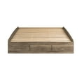 thumbnail image 5 of Prepac King Mate's Platform Storage Bed with 6 Drawers, Drifted Gray, 5 of 9