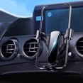 thumbnail image 1 of Discount Qaailabf A026 Alloy Car Phone Rack Wholesale Wind Outlet Rack Car Phone Rack Navigation Fixed Phone Rack Buckle Type Rotatable, 1 of 8