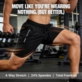 thumbnail image 4 of Ice Silk Cooling Shorts, Women‘s Ultra-Stretch Quick-Drying Active Shorts, Short Everyday Comfort, 4 of 7