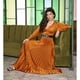 thumbnail image 1 of 983-97 Vestido largo dama Maxidress tableado satín color shedrón Cklass 983-97, 1 of 2