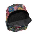 thumbnail image 6 of FORMRS School Backpack with Front Zippered Pocket 12" Student Travel Daypack, Vibrant Blooming Flowers, 6 of 6