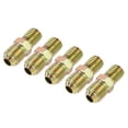 thumbnail image 1 of Adaptador de rosca macho 9/16"-18 UNF a macho M12 de extensión Uxcell, conector de extensión de 35mm, acoplamiento hexagonal, paquete de 5, 1 of 5