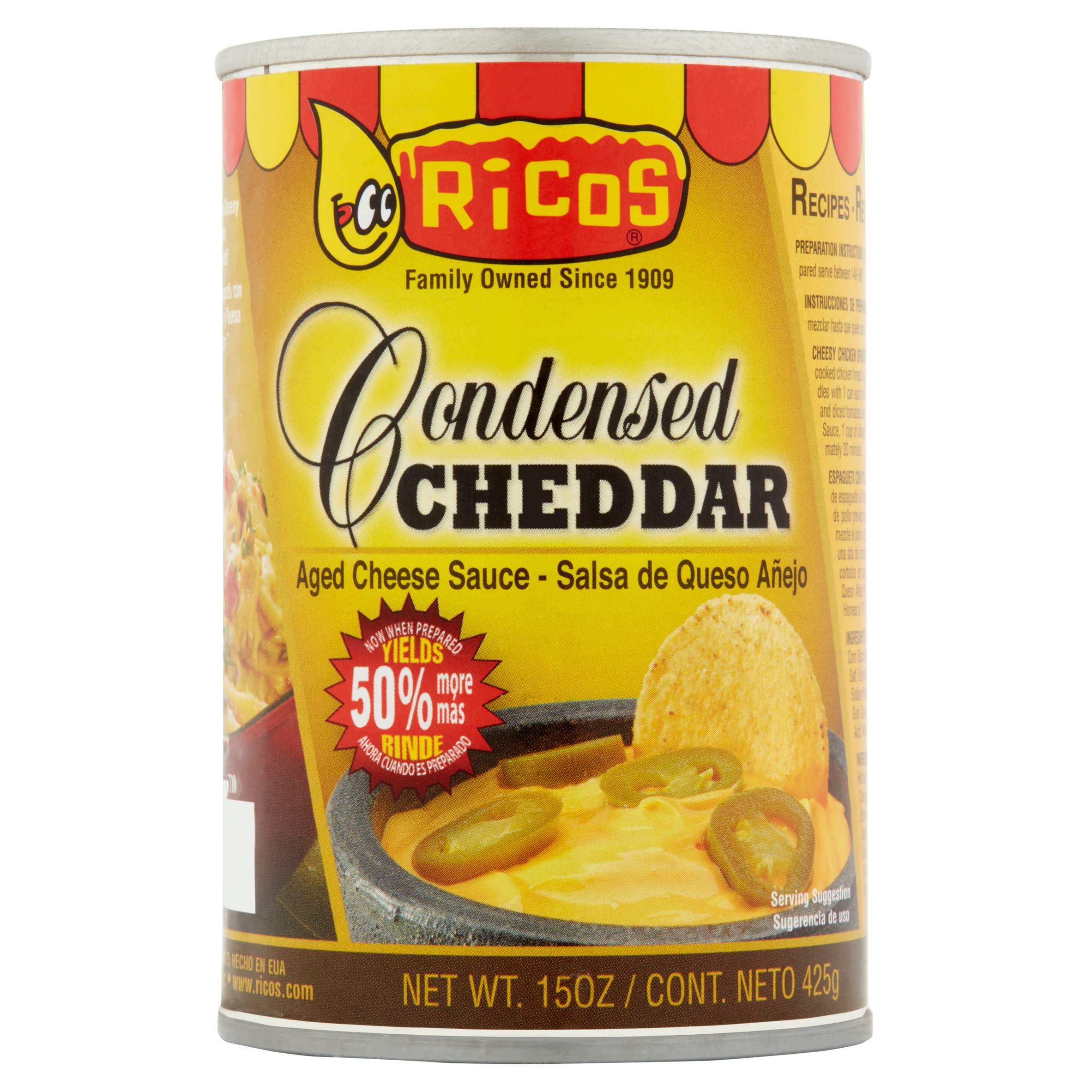 Rico's Cheddar Cheese Sauce, 15 oz