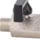 thumbnail image 5 of Gas Valve Ball Type Male Female Thread Thicken Brass Sandblasting for Household Tap Water 1/4, 5 of 5