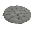 thumbnail image 2 of Cojín para silla de huevo colgante perfecl para patio Gris oscuro 60 cm x 60 cm, 2 of 8