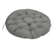 thumbnail image 2 of Cojín para silla colgante de huevo para patio, resistente al agua, grueso, para asiento de exterior Gris oscuro, 2 of 9