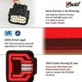 thumbnail image 3 of Winjet CTRNG0650BRSQ Taillights for Jeep, 3 of 3