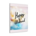 thumbnail image 2 of Inspirational Wall Art Happy Weekend Motivation Wall Decor for Home Office Gym Inspiring Success Quote Print Ready to Hang Unframed, 2 of 17
