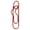 Red, variant on Under $5 Pen Holder for Notebook, Metal Pen Clips with Heart, Lovely Paper Clip Holder Multifunctional Cute Journal Paperclips Large Size Pencil Holder, Red