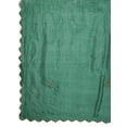 thumbnail image 2 of eloria Floral Bottle Green Woman's Indian Ethnic Chunni, Dupatta, Stole, Scarf Shawl Wrap, 2 of 4