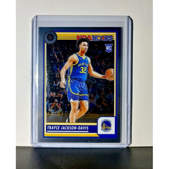 Trayce Jackson-Davis 2023-24 Panini Premium Stock NBA Hoops #68 Rookie Warriors