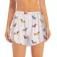 thumbnail image 2 of Balery Dachshund Dog Puppy Pantalones cortos deportivos para mujer con forro y dos bolsillos, elásticos, para entrenamiento, gimnasio, yoga-X-Large, 2 of 7