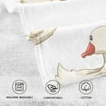thumbnail image 4 of Ducks Hand Towels Cotton Bath Towels Large Face Towels Absorbent for Bathroom 2 Packs, 4 of 8