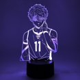 thumbnail image 1 of Lámpara Otaku Blue Lock Seishiro Nagi con LED RGB de 16 Colores, 1 of 9
