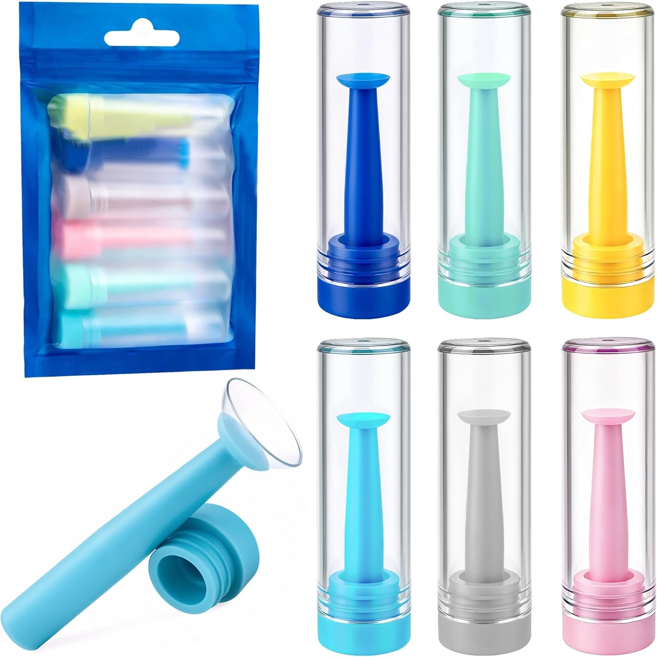 Eye See Hard Contact Lens Remover, RGP Plunger, Green, Box of 10