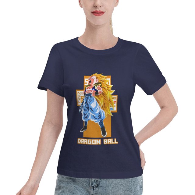 Women's Basic Short Sleeve T-Shirt Super Saiyan