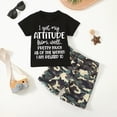 thumbnail image 2 of TOWED22 Infant Baby Boy Clothes 2 Piece Set Dinosaur Print Short Sleeve Tshirt and Shorts Casual Outfits AG,12-18 M, 2 of 7