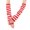 Red and white, variant on Stylish Thermal Fingerless Gloves With Striped Pattern Cold Protections Indoor Outdoor Photo Props