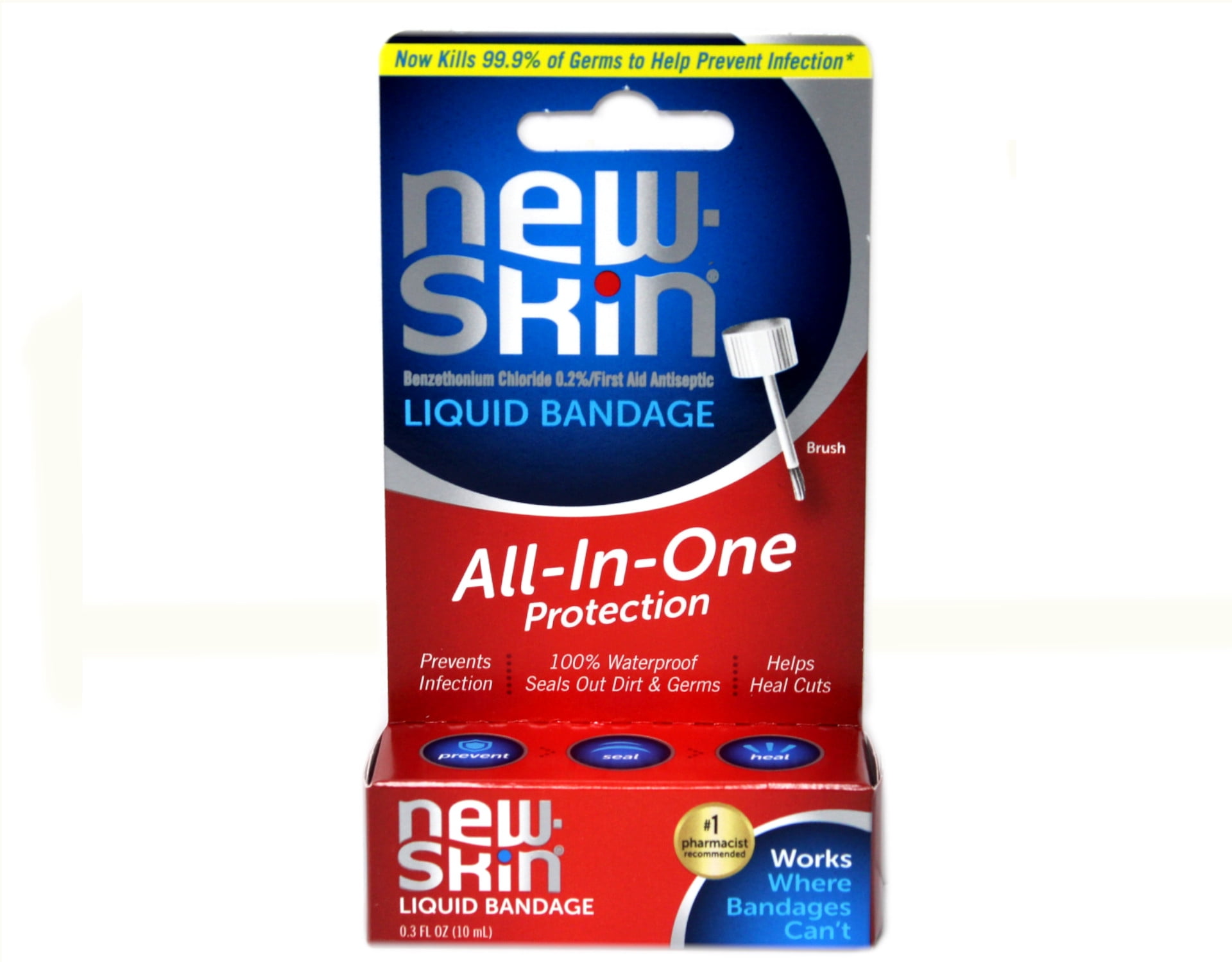 NEW-SKIN LIQUID BANDAGE OVER 50 APPLICATIONS 0.3 FL OZ
