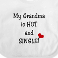 thumbnail image 4 of Inktastic Single Grandma Boys or Girls Baby Bib, 4 of 4