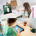 thumbnail image 7 of Allytechgroup Kids Case for Apple iPad Air 11 Inch 2025/2024/ iPad Pro 11" 2024, Silicone EVA Lightweight Handle Design Stand Pencil Holder Case for Kids Girls Boys, Black, 7 of 7