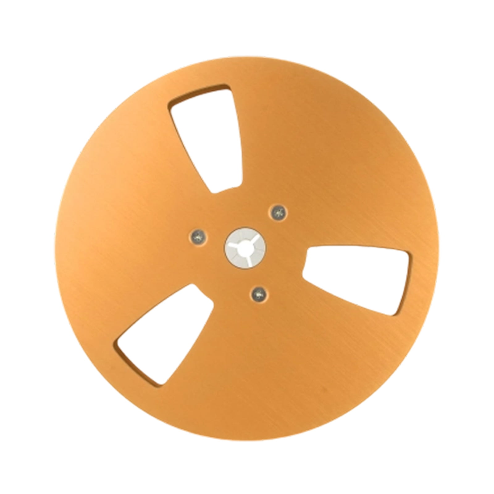 7Inch Empty Tape Reel Aluminum Spools For 1/4Inch Studers Tapes 3Holes Nabs Open Reel Precise Fit For Studio Recording