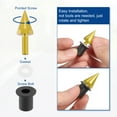 thumbnail image 4 of Unique Bargains 15 Pcs Motorcycle Fairing Bolts Windshield Screws Bolts M5 Screws Nuts Gold Tone, 4 of 6
