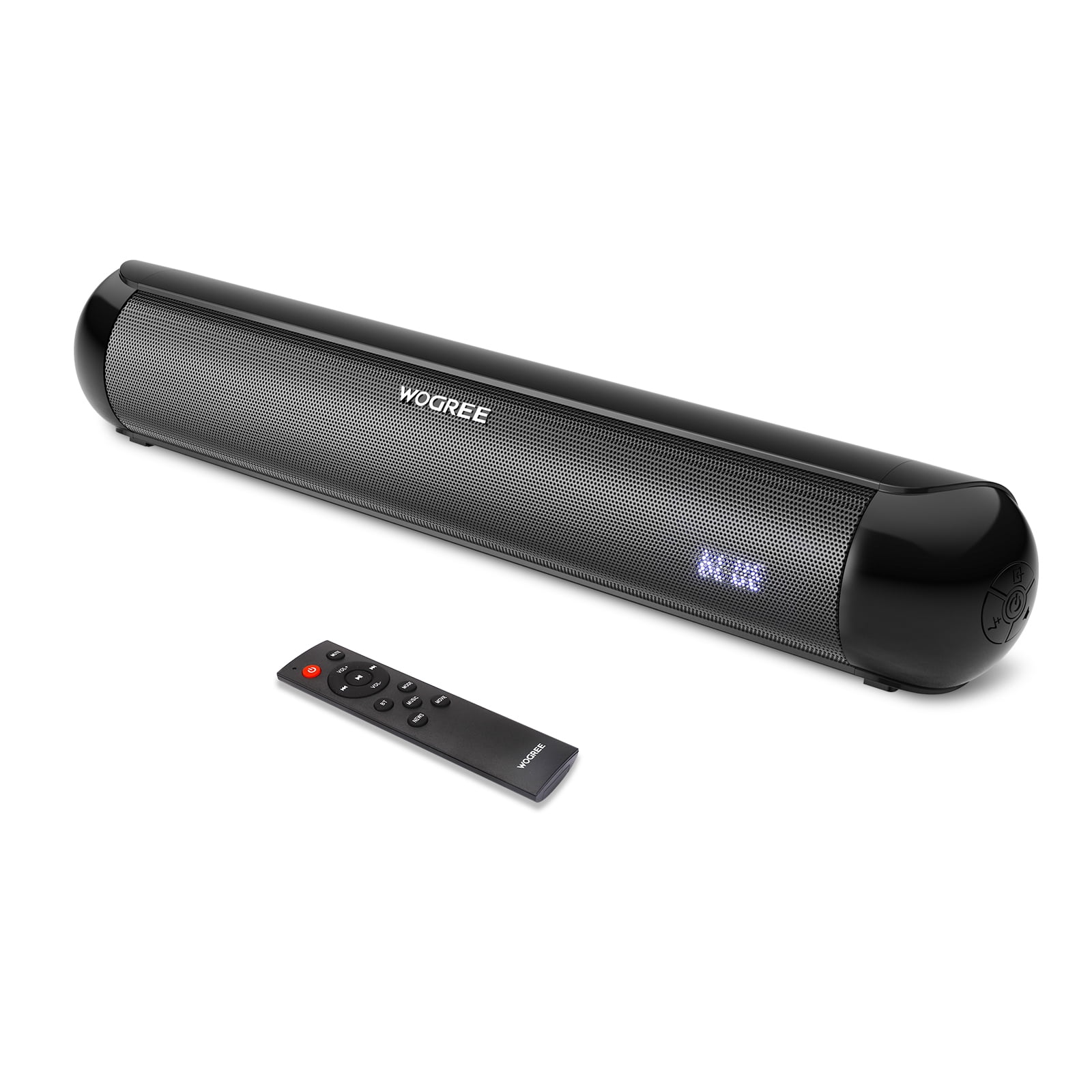 Wogree Small Sound for TV, Soundbar with Mini Surround Soundbar System Wireless Bluetooth S60 - Walmart.com