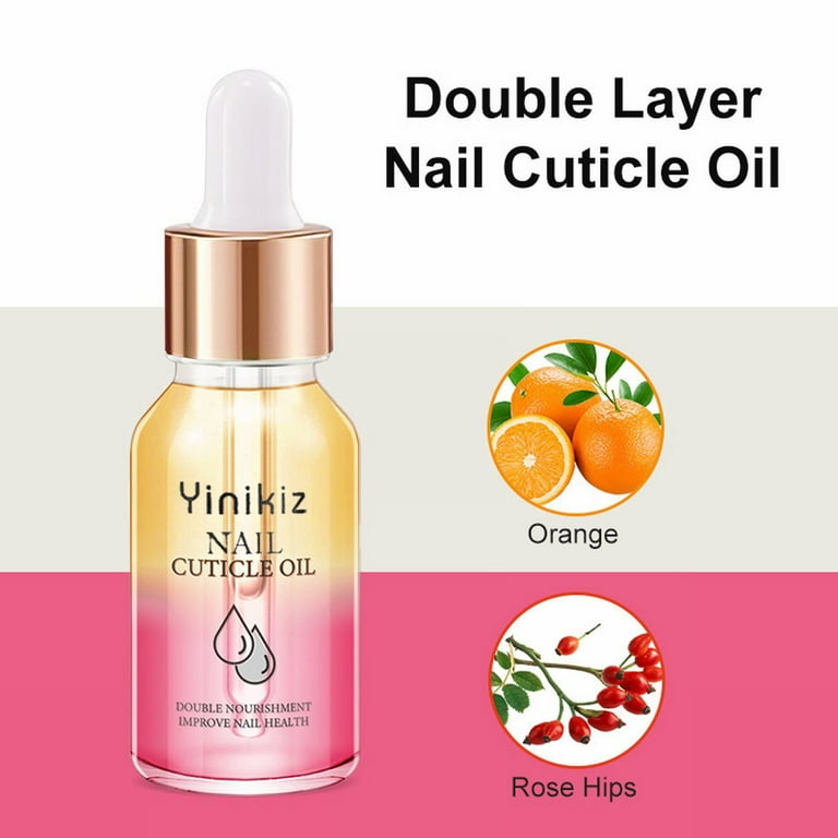 WOXINDA Crazy Top Gel Clear Gel Top Coat for Acrylic Nails Double Layer  Nutrient Oil Anti Barb Dead Skin Moisturizing Care Oil Softener Nail Care  15ml Multi Color Finger Edge Oil 