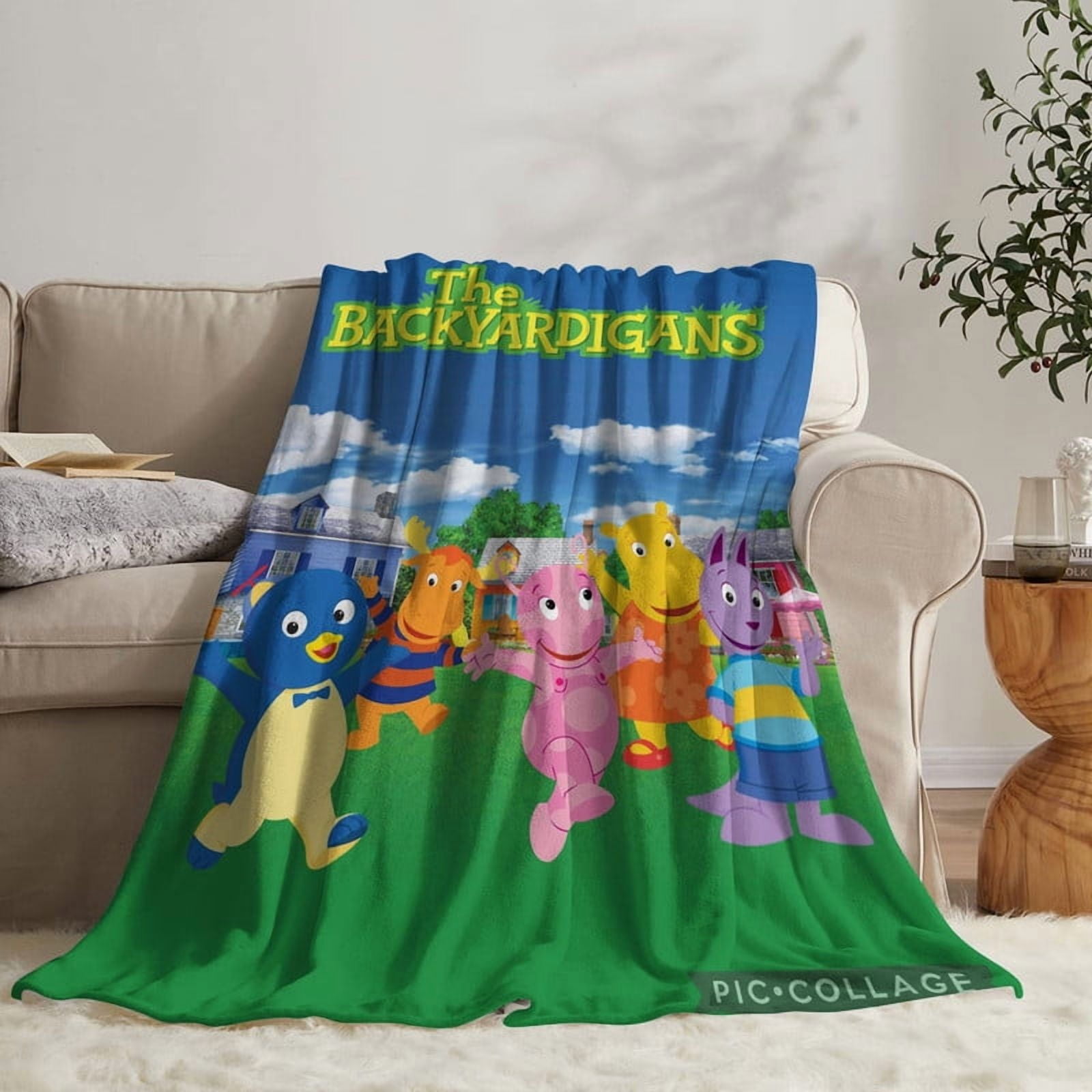 Backyardigans Throw Blanket Gifts for Fans Lover Girls Boys Women Present Hoodie Him Bed 30"x40"