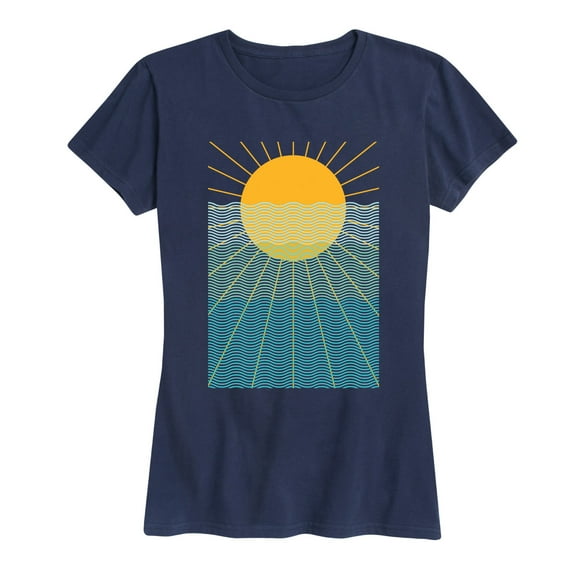 Instant Message - Sun Waves - Women's Short Sleeve T-Shirt