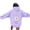Purple, variant on Uaswgudfs ​Women's Casual Blouses Oversized Hoodies Long Sleeve with Celestial Daisy Print Streetwear Style Front Pouch Pocket Relaxed Fit Sweatshirt Top Beige L