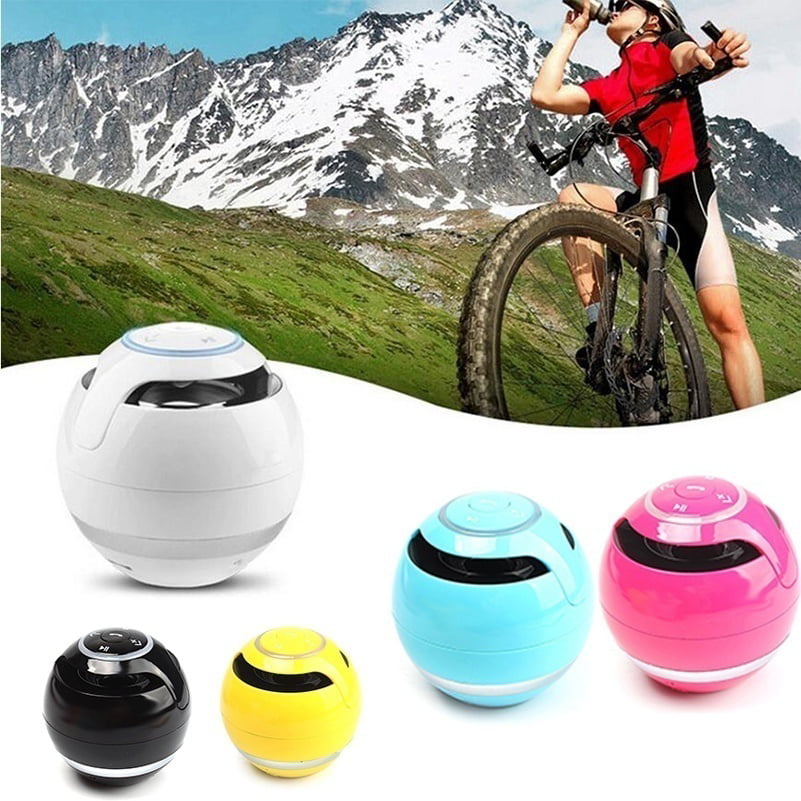 Portable Wireless Bluetooth Speaker Subwoofer Outdoor Camp Hands Free Magic Ball
