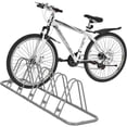 thumbnail image 2 of Global Industrial Single-Sided Adjustable Bicycle Parking Rack 5-Bike Capacity, 2 of 4
